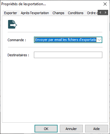 Après l’exportation